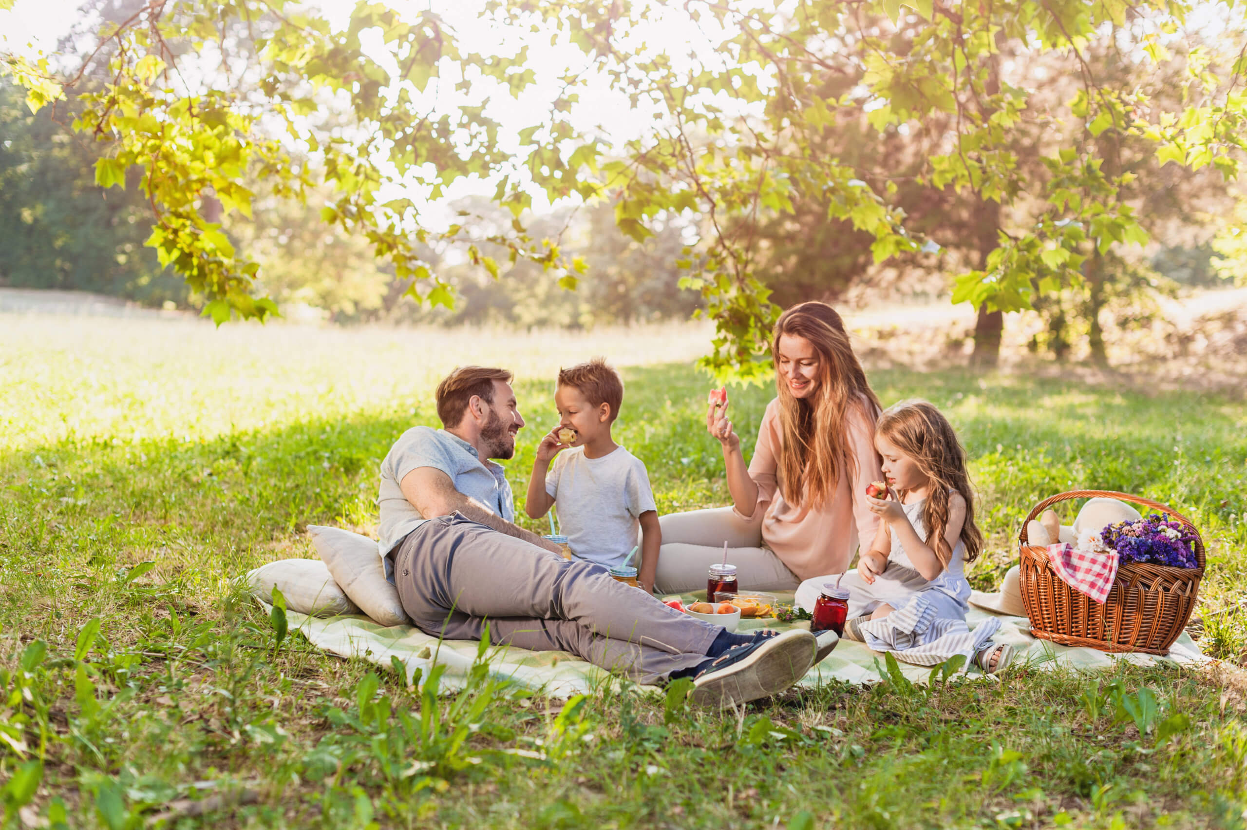 Spend summer. Семья на пикнике. Счастливая семья на природе. Пикник с семьей на природе. Семья лето.